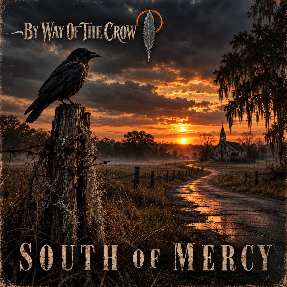 South of Mercy album cover — By Way of the Crow